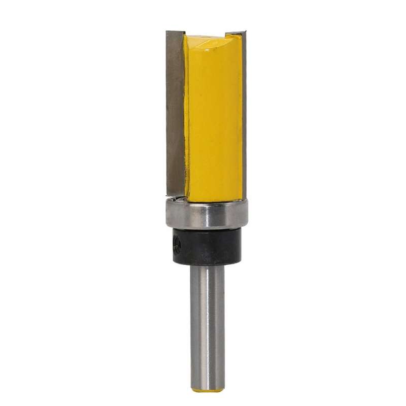 8MM Shank Copy Type Trimming Knife Straight Edge Engraving Machine Milling Cutter, Model: 8x3/4x38mm