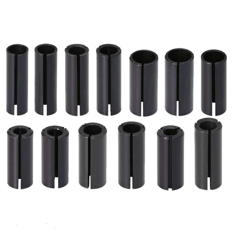 13 PCS/Set Milling Cutter Conversion Chuck Engraving Machine Trimmer Electric Wood Milling Connector