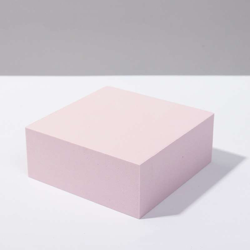 8 PCS Geometric Cube Photo Props Decorative Ornaments Photography Platform, Colour: Small Light Pink