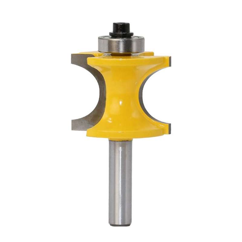 8-Shank Bearing Positive Semicircular Cutter Engraving Machine Woodworking Cutter, Model: No. 5