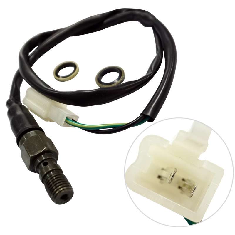 2 PCS Motorcycle Modified Accessories Disc Brake Hydraulic Switch Line, Specification: M10 x 1.25mm