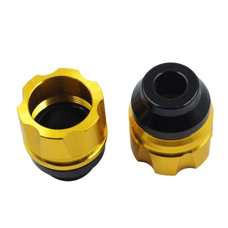 2 Pairs Motorcycle Modified Accessories Anti-Drop Cup CNC Aluminum Alloy Anti-Collision And Sho