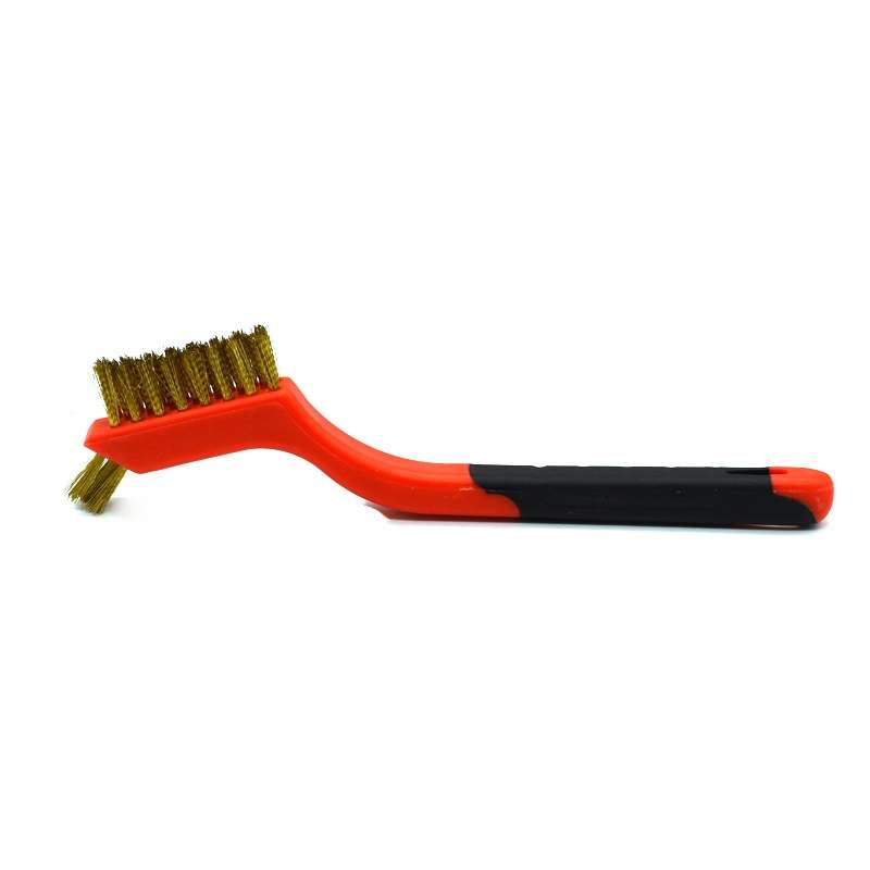 Copper Wire 7 inch Industrial Cleaning Brush Mini Refractor Cleaning Gap Brush