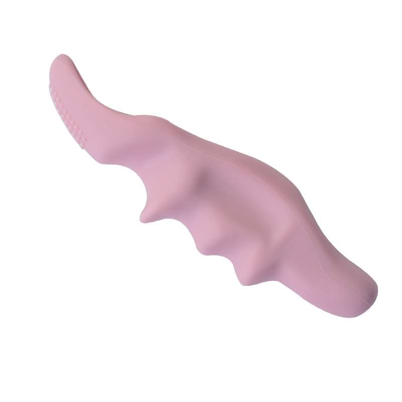 Silicone Thumb Bump Massager Muscle Relaxation Massage Fascia Device, Specification: Thumb Pink