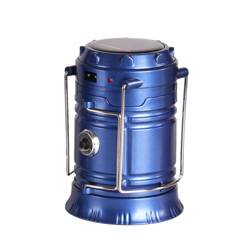 LED Tent Light Solar Rechargeable Camping Light Stretchable Multifunctional Lantern, Support USB Out