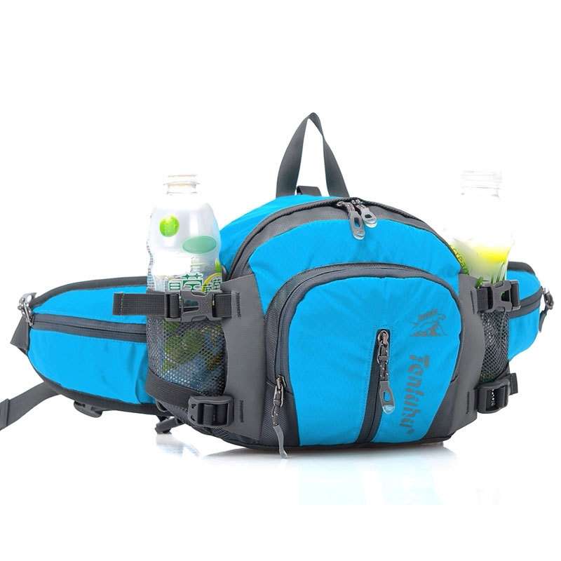 Tanluhu TLH322 Multi-Function Outdoor Waist Bag Hiking Riding Kettle Bag Travel SLR Camera Bag(Rose