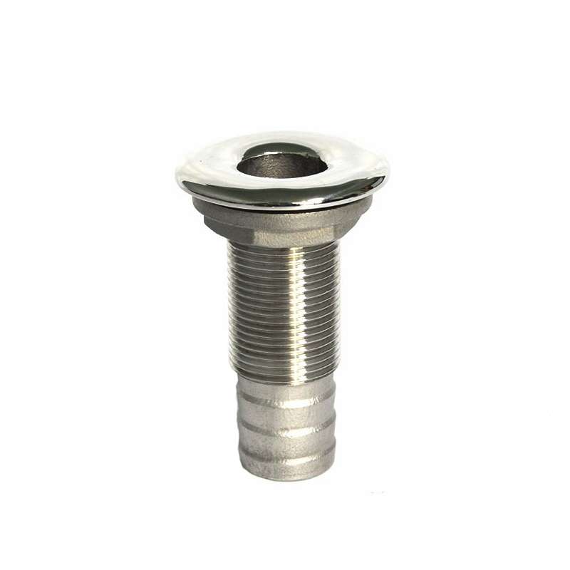316 Stainless Steel Drain Pipe Tube Marine Drain Joint Fitting For Boat Yacht, Specification: 3/4inc
