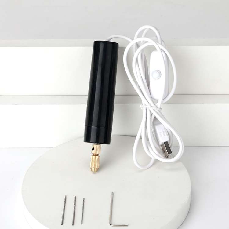 Household Mini Electric Drilling Handheld Jade Polishing Engraving Tool Electric Grinder(Electric Dr