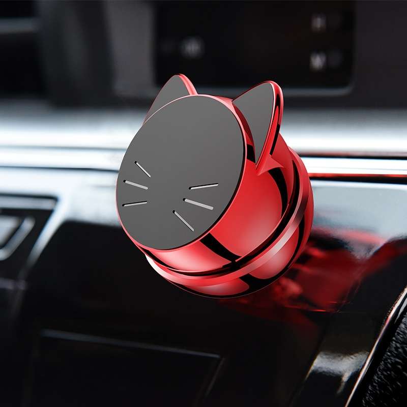 Multifunctional Magnetic Sticking Type Mobile Phone Car Holder(Black)