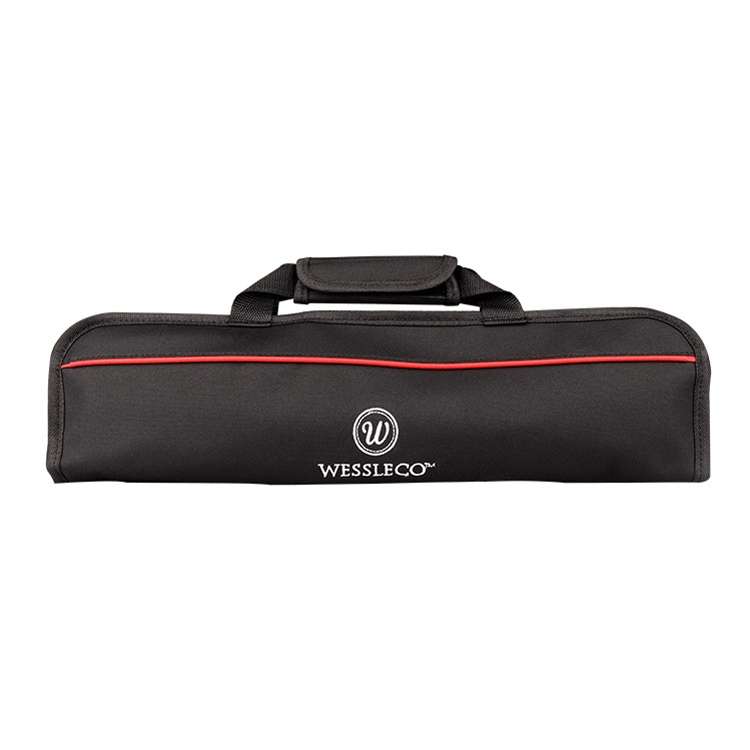 WESSLECO Kitchen Cutter Storage Bag Portable Knife Tool Bag(Blue)