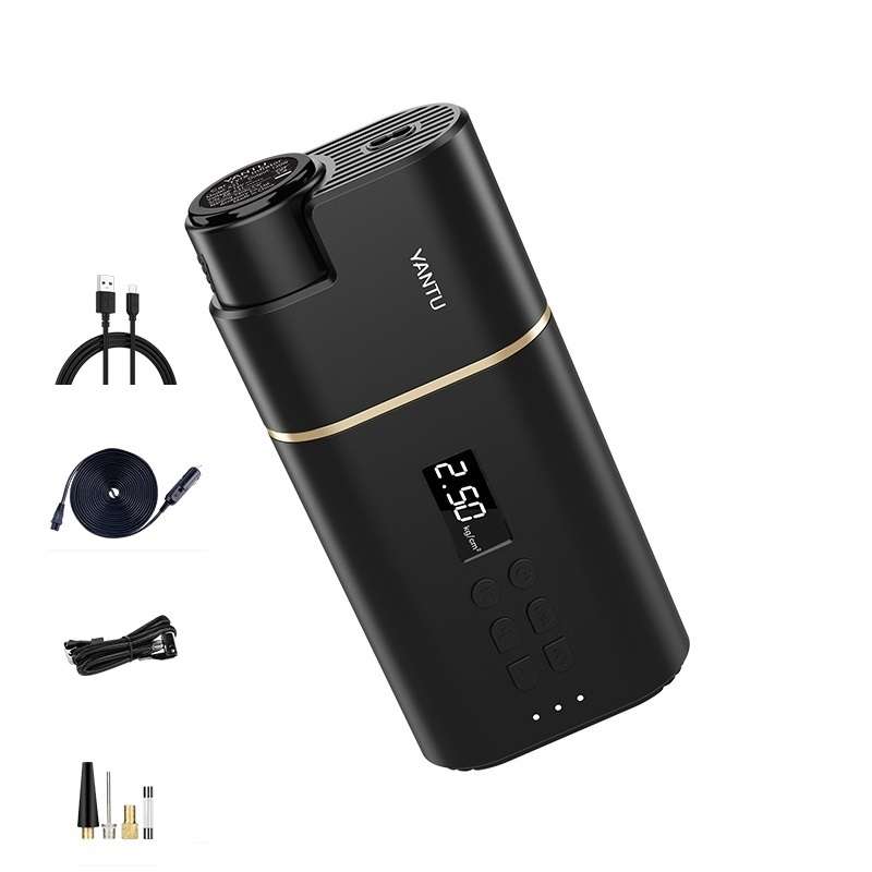 YANTU A31 Car Smart Digital Display Air Pump Electric Portable Tire Pump, Specification Wirele...