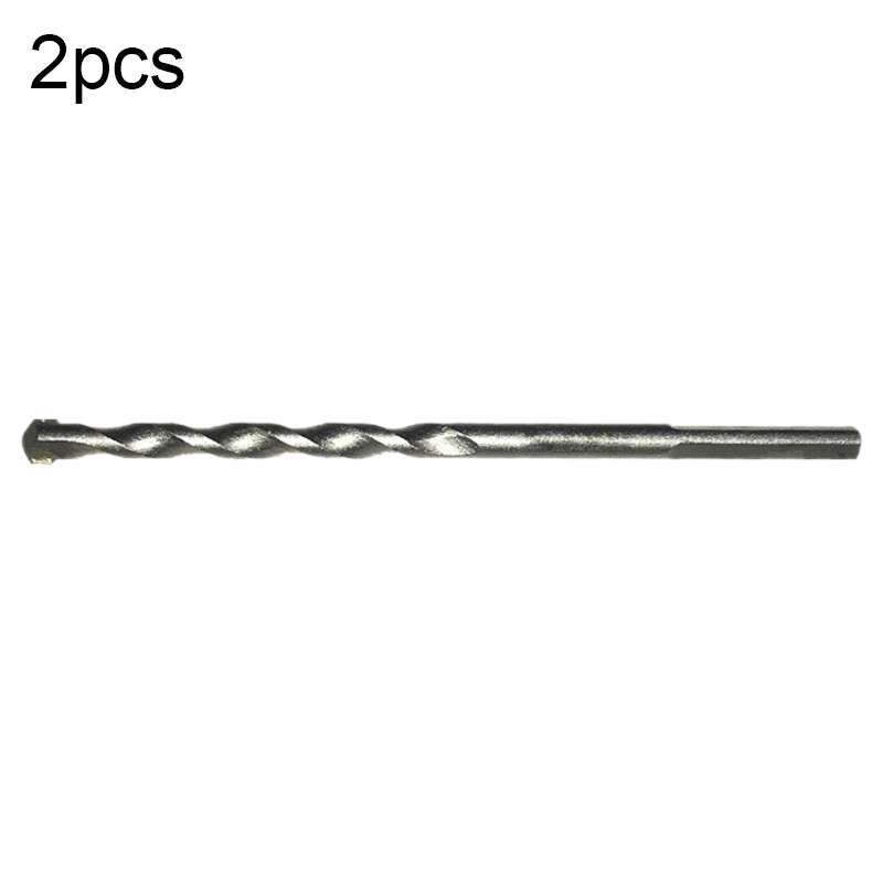 2pcs Hand Electric Drill Shock Drill Wall Mix Soil Cement Wall Construction Drill Bit, Model: 5x84mm