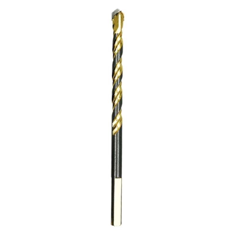8mm Titanium-Plated King Drill Porcelain Brick Glass Brick Drill Punched Twist Triangle Drill