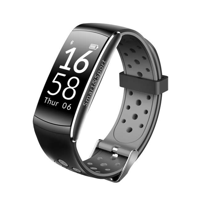 Smart Watch Heart Rate Monitor IP68 Waterproof Fitness Tracker Blood Pressure GPS Bluetooth for Andr