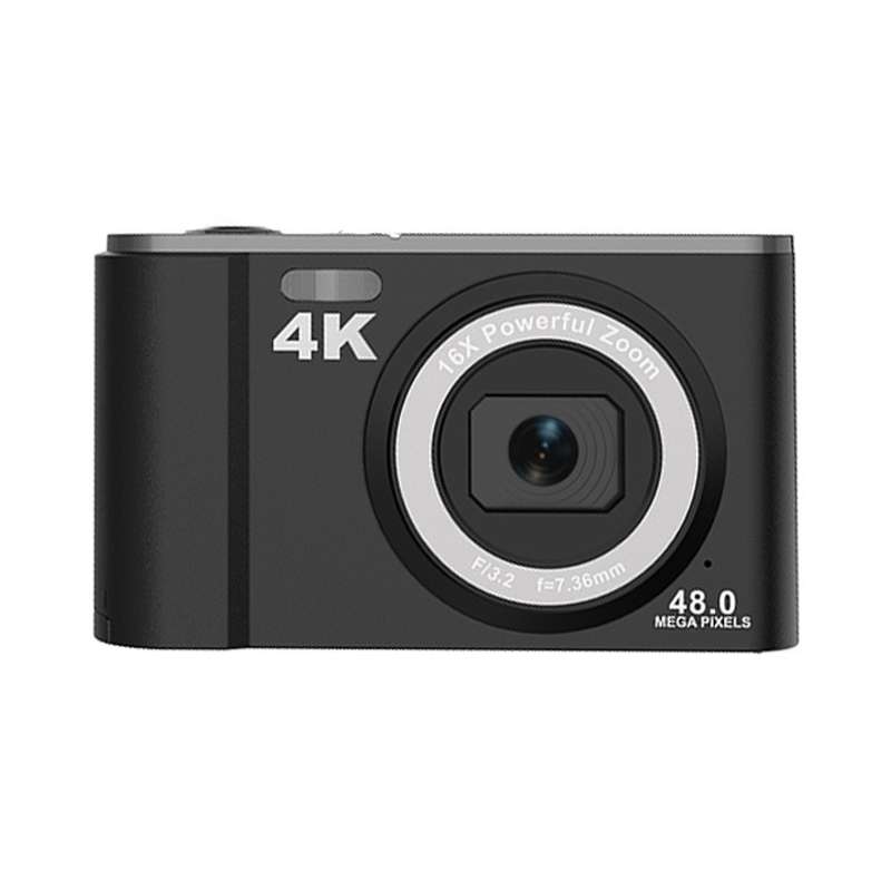 DC303A 2.8-Inch 4K 16X Zoom HD Digital Camera Mini Children Photography Camera EU Plug