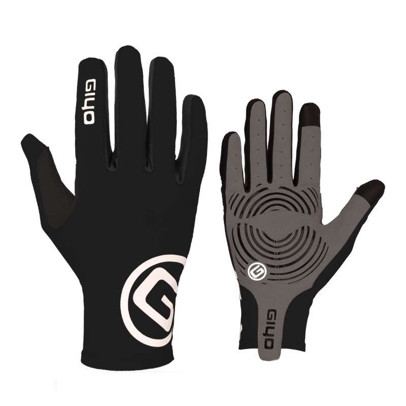 GIYO S-02 Bike Riding Long-finger Gloves, Size:L(Red)