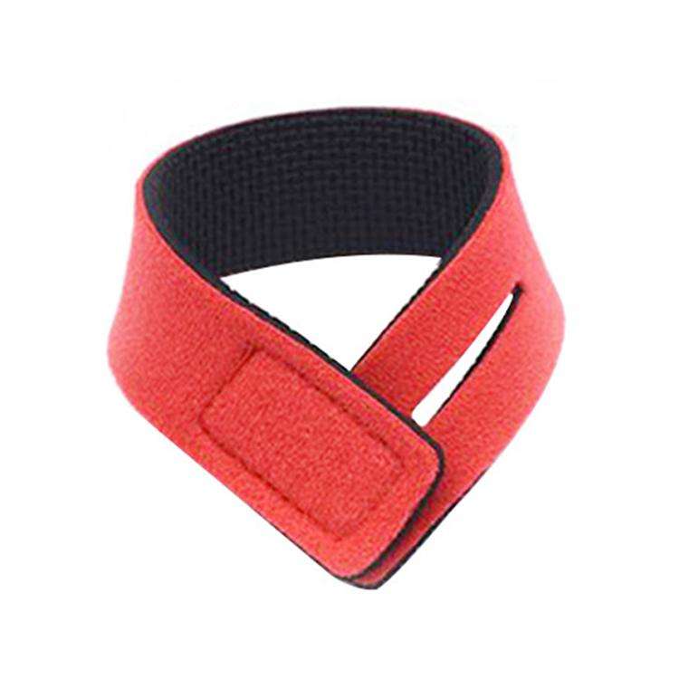 6 PCS Neoprene Non-Slip Fishing Rod Strap Elastic Fishing Rod Strap(Black)