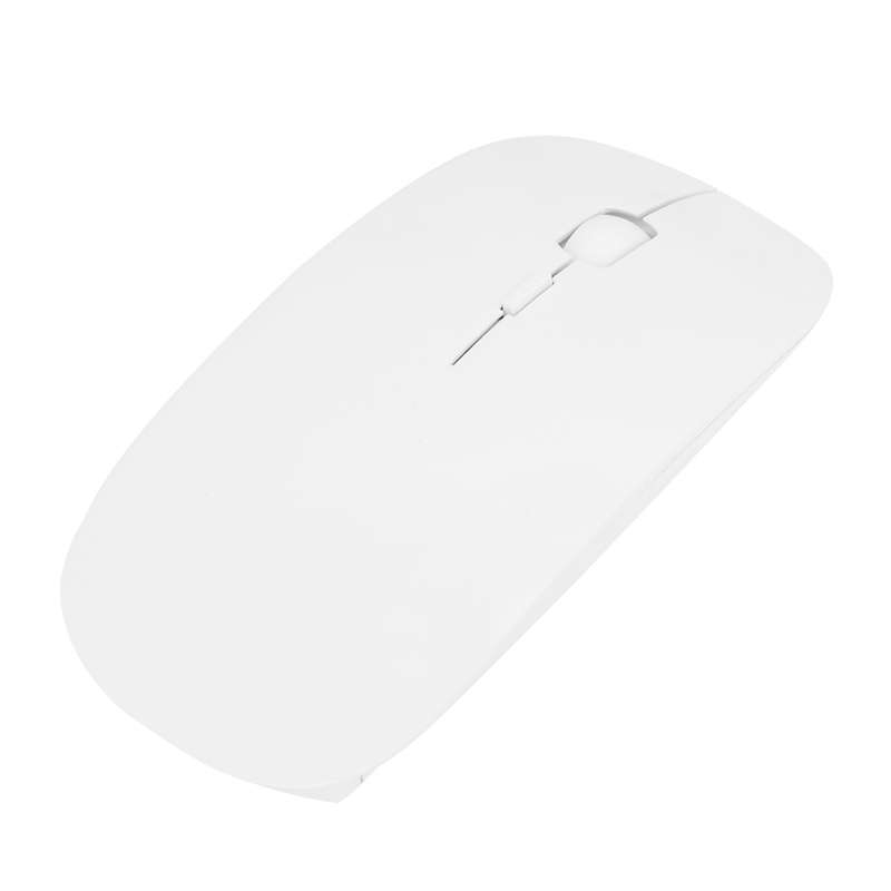 MF-822 2.4G Wireless Mouse 4 Keys Mute Office Ultra-Thin Mouse(Black)