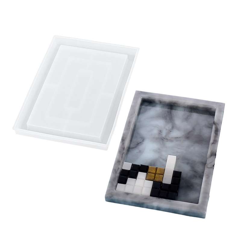 DIY Crystal Elastic Mold Silicone Mold, Specification: 60-547 Puzzle