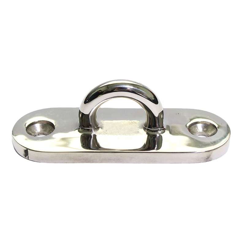 316 Stainless Steel Oval Boat Plate Seat Hand Rowing Boat Fixed Seat Accessories, Specification: 88m