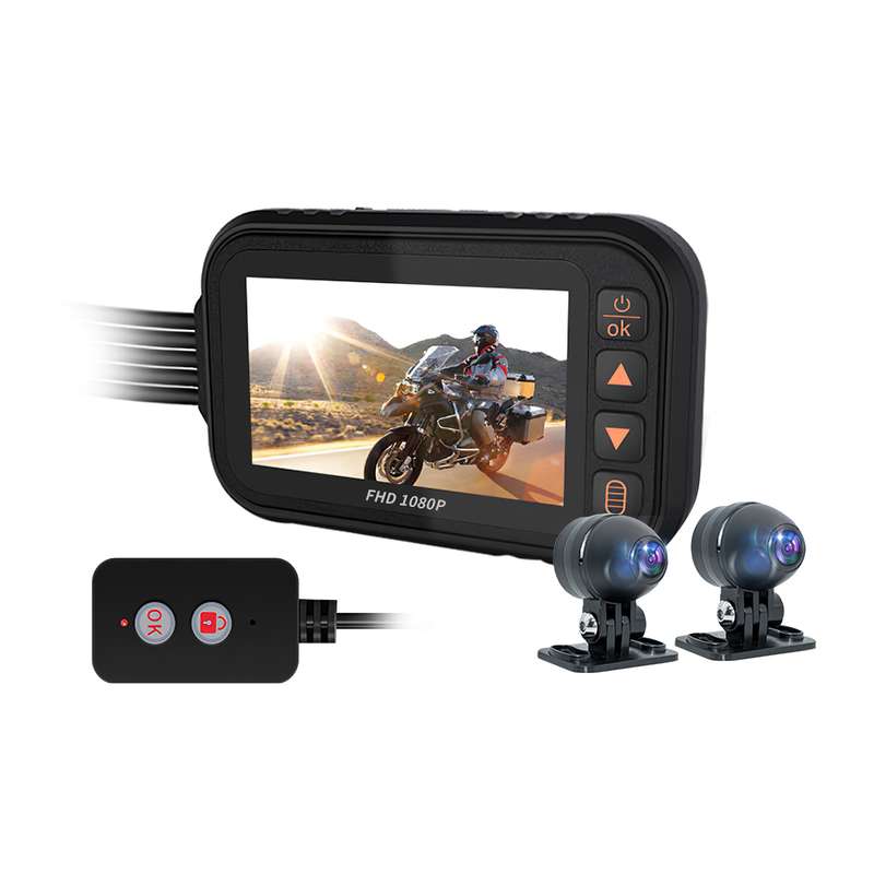 MT35B 1080P Waterproof HD Motorcycle Driving Recorder Mobile Phone Interconnection Locomotive Record