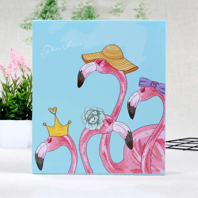 6 inch 200-Pieces Plastic 4D Photo Albums Interstitial Large-Capacity Album(5190-10)