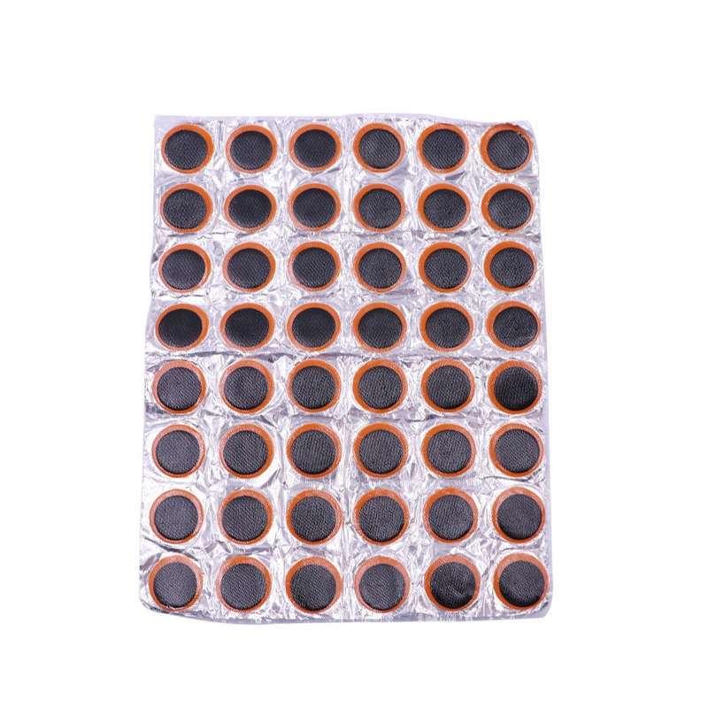48pcs /Sheet Car Vacuum Tire Film Bicycle Motorcycle Tire Repair Film, Style: Round