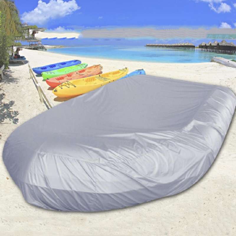 Waterproof Dust-Proof And UV-Proof Inflatable Rubber Boat Protective Cover Kayak Cover, Size: 380x94