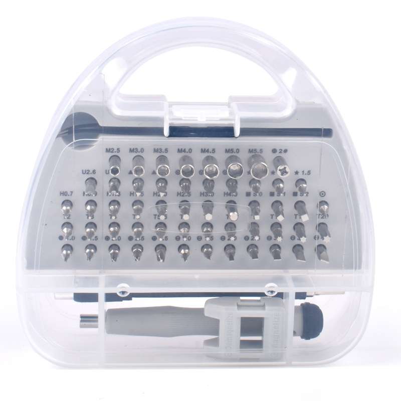 Weeks 58 in 1 Chrome Vanadium Steel Mobile Phone Repair And Disassembly Tool Screwdriver Set