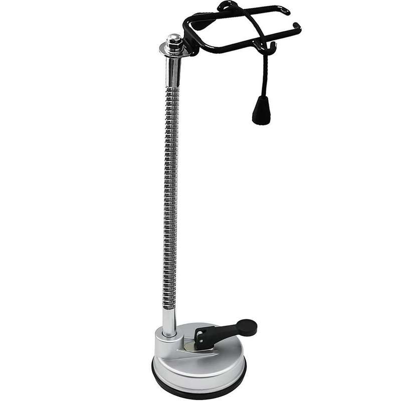 Stainless Steel Hair Dryer Storage Bracket Lazy Hair Dryer Hairdressing Bracket(Landing Models)