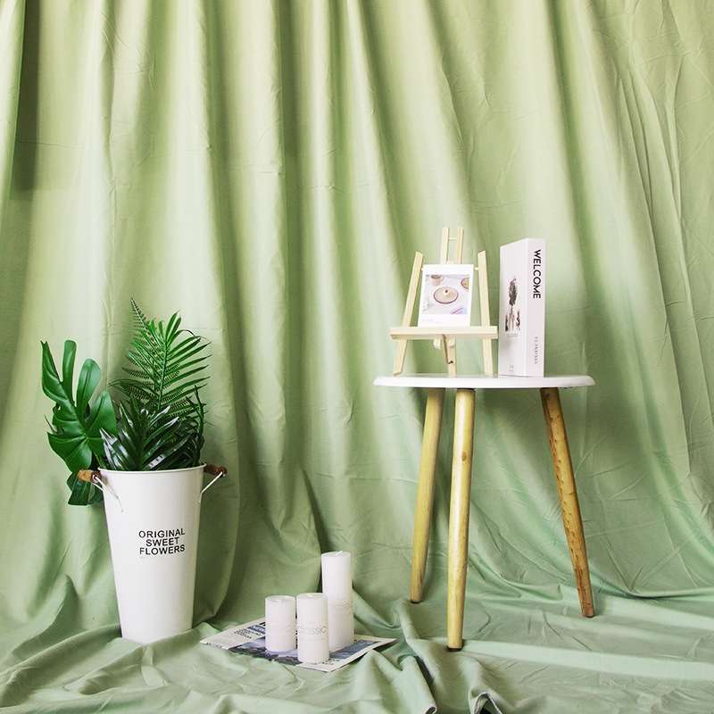 3 x 2.4m Photo Background Cloth Increased Widened Photography Cloth Live Broadcast Solid Color Cloth