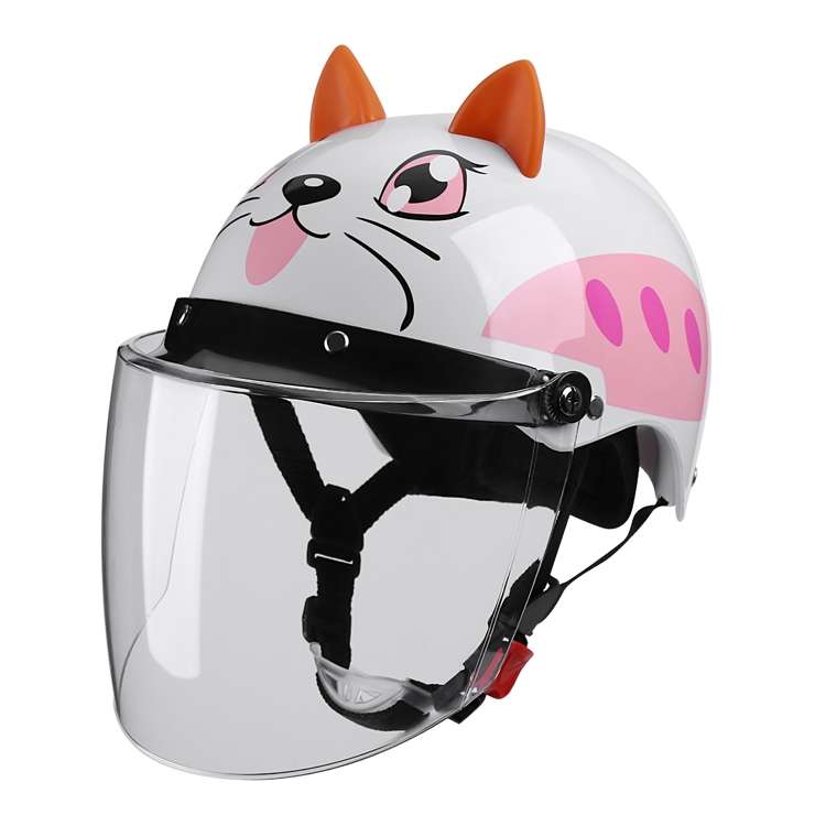 BYB X-866 Adult Electric Motorcycle Helmet Men And Women Universal Hard Hat, Specification: Transpar