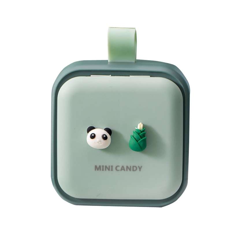 Portable Large-capacity Sealed Pill Box Cartoon Cute Week Pill Box(Small princess)