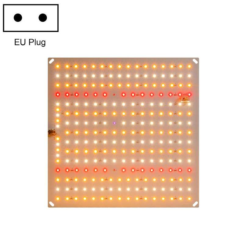 LED Plant Fill Light Full-Spectral Greenhouse Lighting Growth Light, Power: H2 234 Leds 50W(EU Plug)