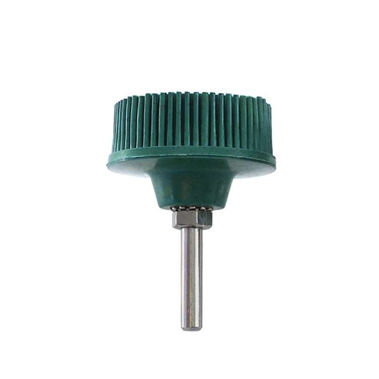 Electric Drill Disc Brush Emery Deburring Polishing Rubber Sanding Brush, Style: 2 Inch Green
