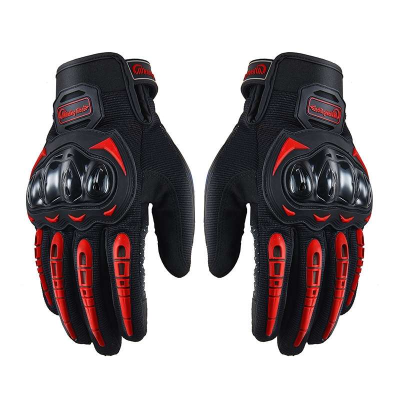 Riding Tribe MCS-17 Motorcycle Gloves Touch Screen Outdoor Riding Gloves, Size: L(Blue)