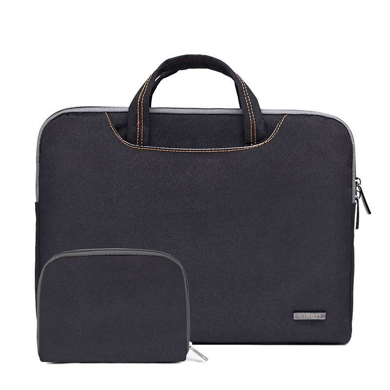 LiSEN LS-116 Simple Laptop Bag Business Laptop Liner Bag, Size: 11.6 inch(Canvas Diamond Lattice Lig