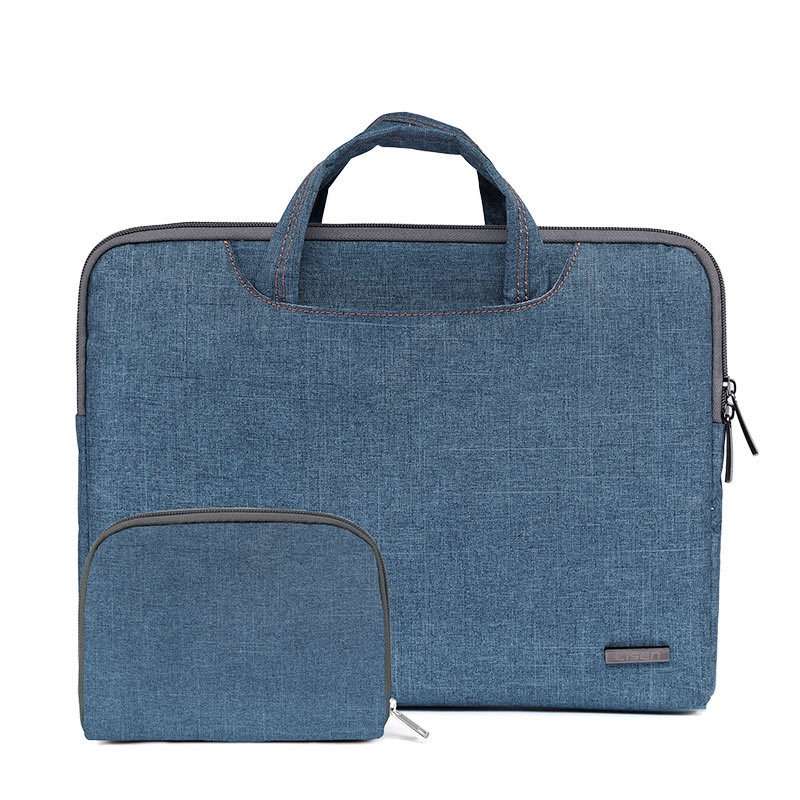 LiSEN LS-116 Simple Laptop Bag Business Laptop Liner Bag, Size: 11.6 inch(Canvas Diamond Lattice Lig