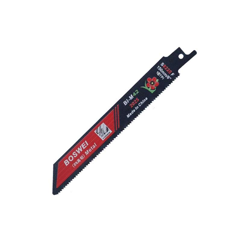 S922EF BOSWEI Hardcore Reciprocating Saw Strip Fine Teeth Saber Saw Blade Metal Plastic Wood Bimetal