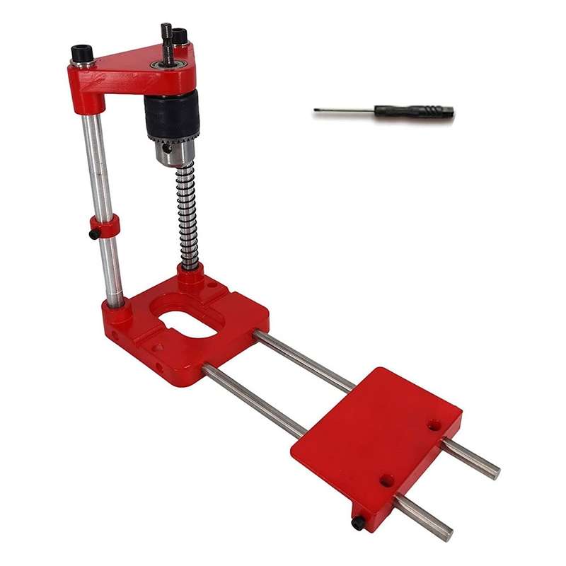 Accurate Positioning Belt Drilling Wood Drill Woodworking Locator Accessories Tool,Style: Plastic (R