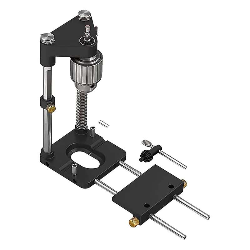 Accurate Positioning Belt Drilling Wood Drill Woodworking Locator Accessories Tool,Style: Plastic (