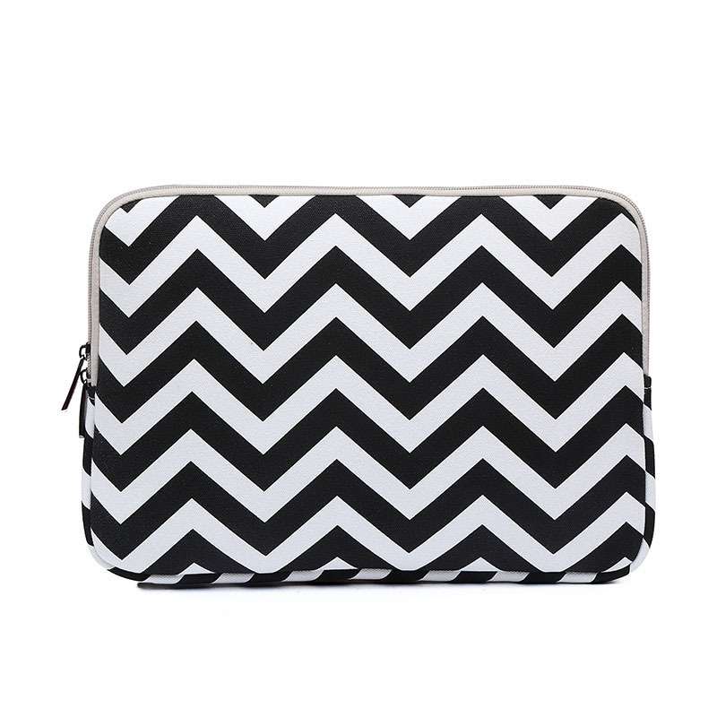 LiSEN LS-525 Wavy Pattern Notebook Liner Bag, Size: 10 inches(Black)