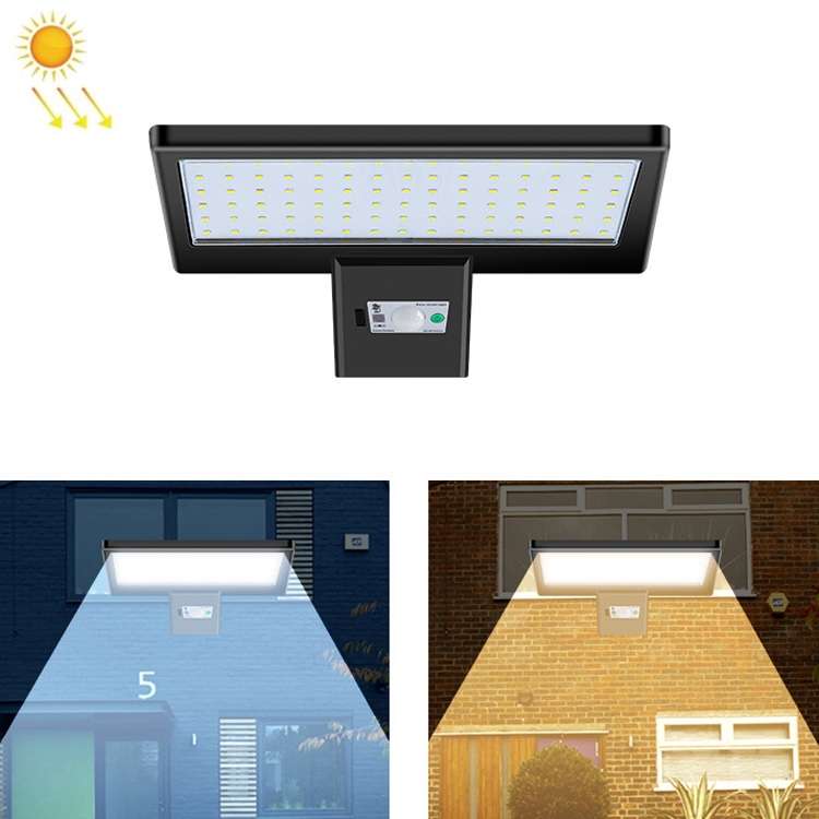 Outdoor Waterproof LED Street Lamp Landscape Energy Saving Spotlight Solar Light, Style: Body Sensin