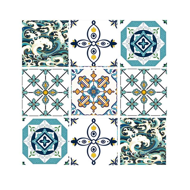 Thickened Wall Stickers Wallpaper Self-Adhesive PVC Floor Tile Stickers Waterproof And Wear-Resistan