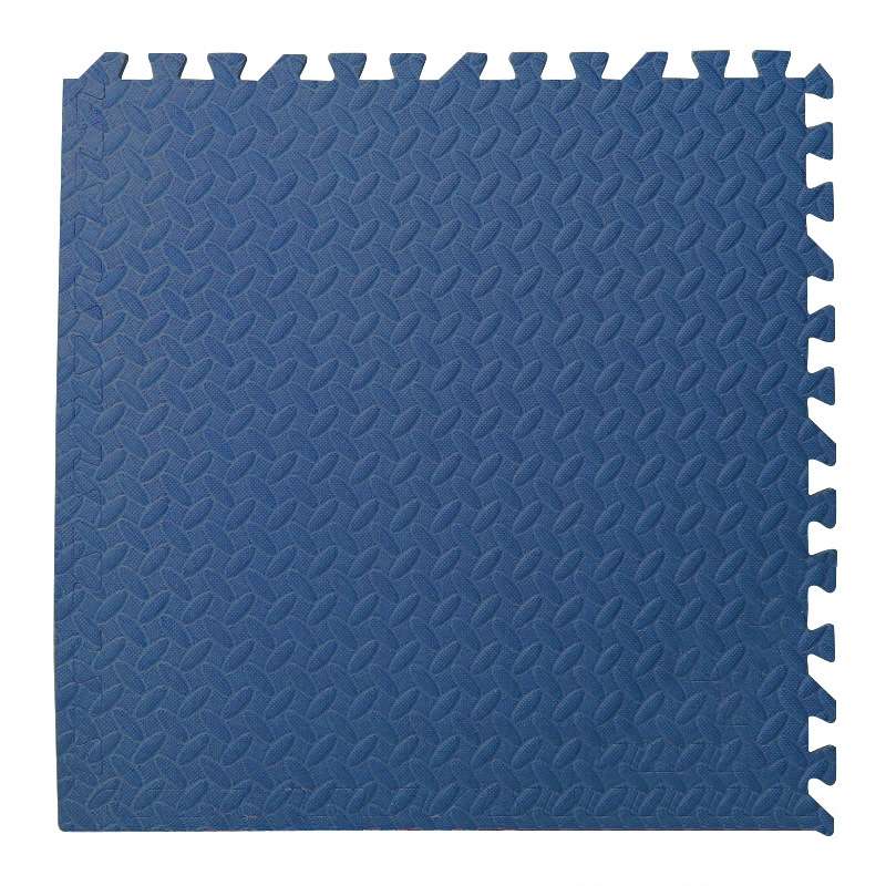 10 PCS Household Children Bedroom Stitching Leaf Pattern Thick Foam Crawling Mat, Size: 30x1.0cm(Lig