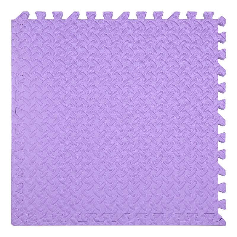10 PCS Household Children Bedroom Stitching Leaf Pattern Thick Foam Crawling Mat, Size: 30x2.5cm(Bei