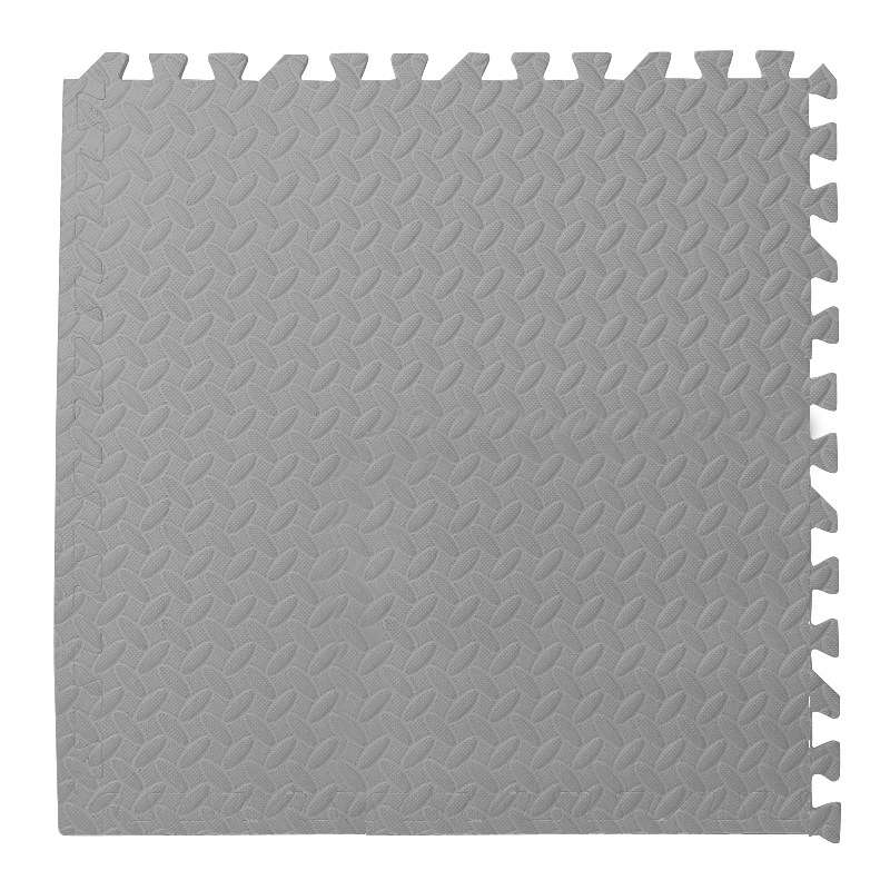 10 PCS Household Children Bedroom Stitching Leaf Pattern Thick Foam Crawling Mat, Size: 30x2.5cm(Bei