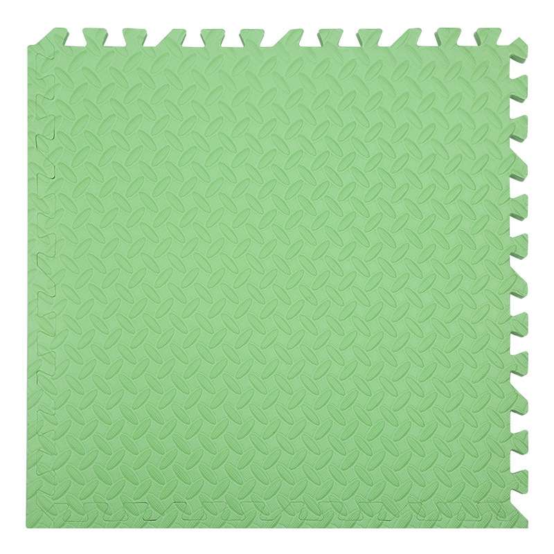 10 PCS Household Children Bedroom Stitching Leaf Pattern Thick Foam Crawling Mat, Size: 30x2.5cm(Bei