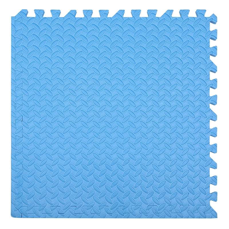 10 PCS Household Children Bedroom Stitching Leaf Pattern Thick Foam Crawling Mat, Size: 30x2.5cm(Bei