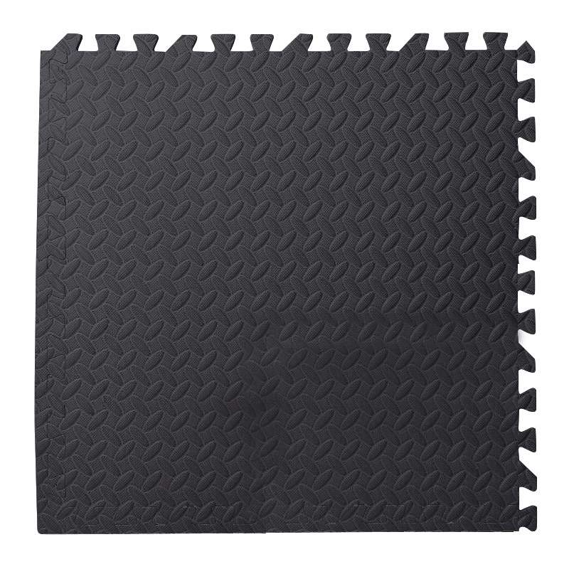10 PCS Household Children Bedroom Stitching Leaf Pattern Thick Foam Crawling Mat, Size: 30x2.5cm(Bei